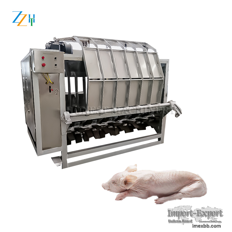 Easy To Use Pig Dehairing Machine