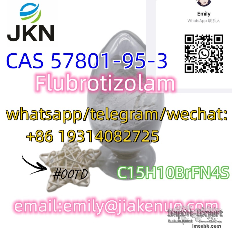 CAS 57801-95-3 Flubrotizolam C15H10BrFN4S