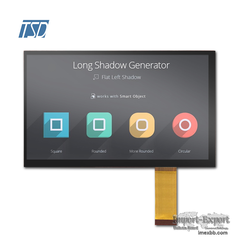 TSD 7 Inch TFT LCD 1024x600 with Capacitive Touch Screen