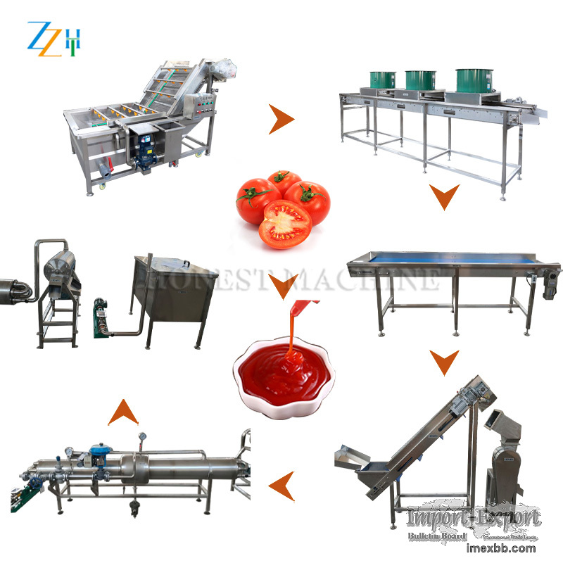 Finely Processed Tomato Sauce Production Line