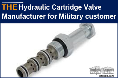 AAK Hydraulic Cartridge Valve Manufacturer for Military Customer