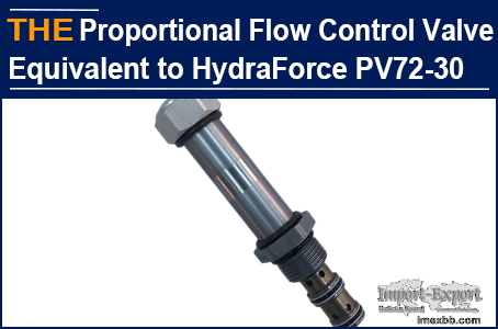 Hydraulic Proportional Flow Control Valve Equivalent to HydraForce PV72-30