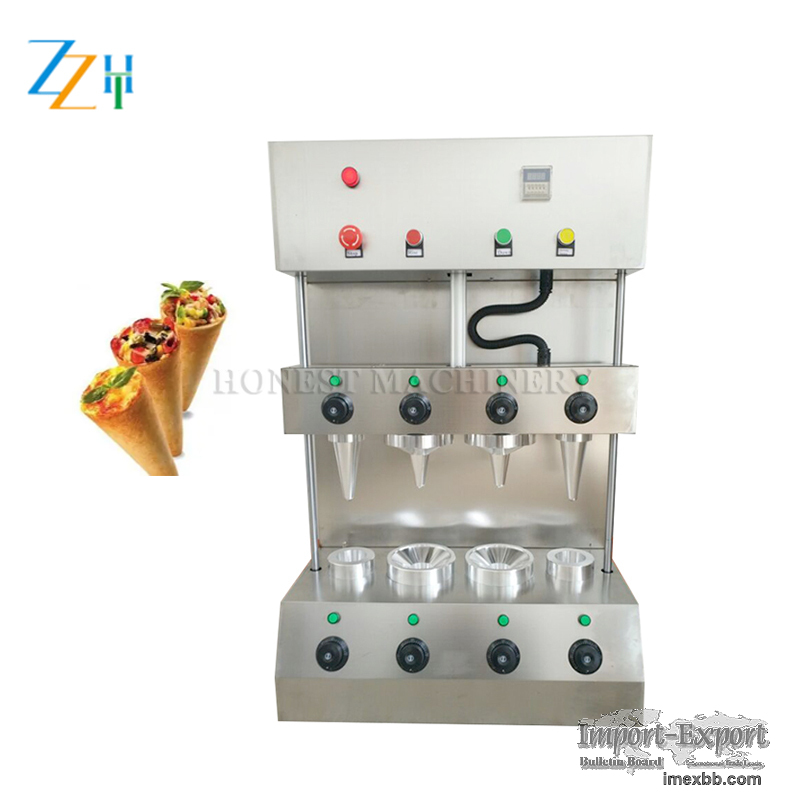 Easy To Use Pizza Cone Production Line 