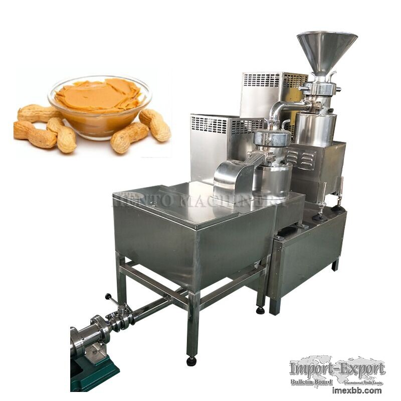 Peanut Butter Machine With Motor/Peanut Butter Production Line
