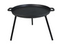 Outdoor Camping Cast Iron Barbecue Plate with 3 Removable Legs