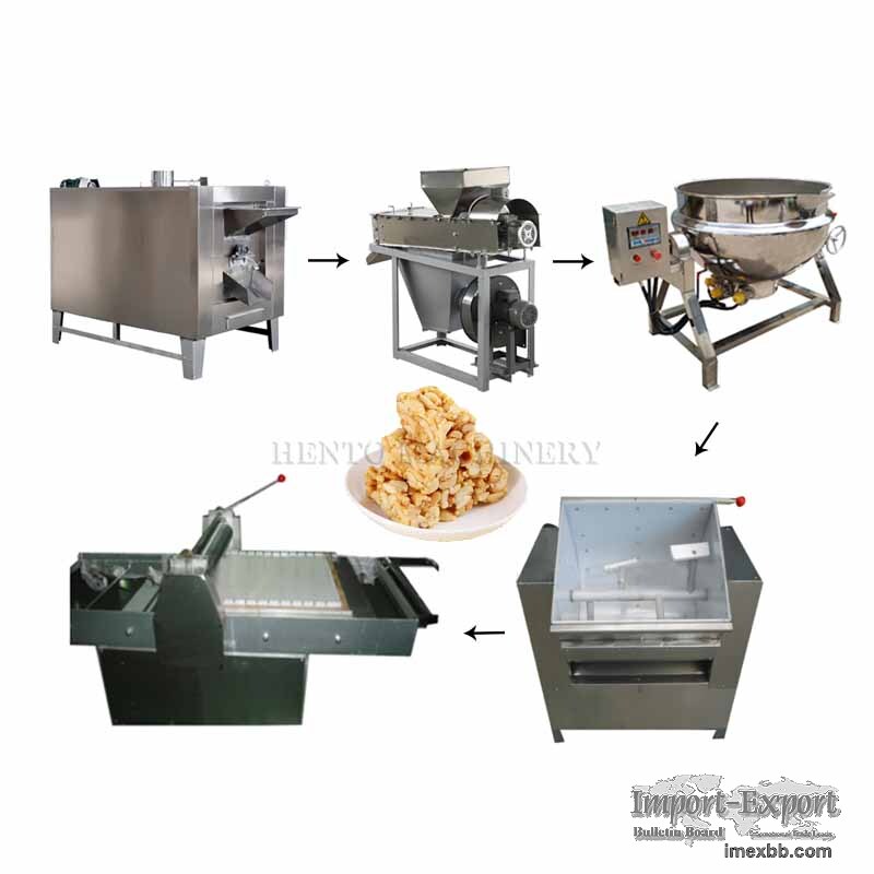 Peanut Crisp Candy/Machine De Production De Peanut Crisp Candy Danish