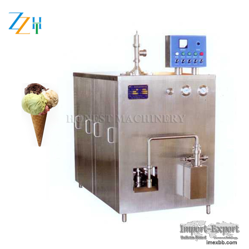 Stable Quality Continuous Ice Cream Freezer