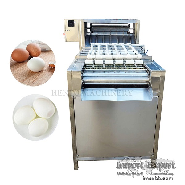 automatic quail egg shell breaking machine egg cracking peeling machine