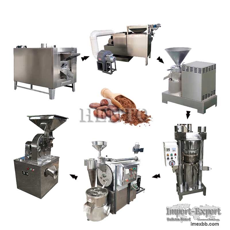 Hot Sale Cocoa Processing Machines/Cocoa Processing Plant