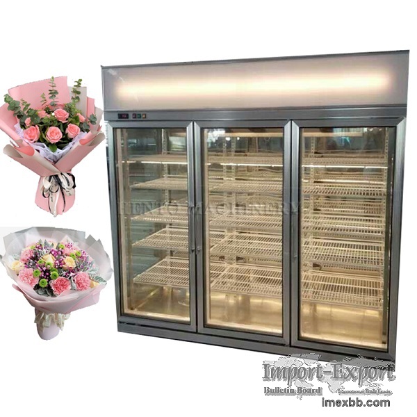 Supermarket Showcase Refrigerator/Flower display cabinet