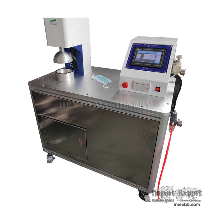 Mask particle filtration efficiency tester