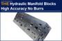 AAK Hydraulic Manifold Blocks High Accuracy No Burrs
