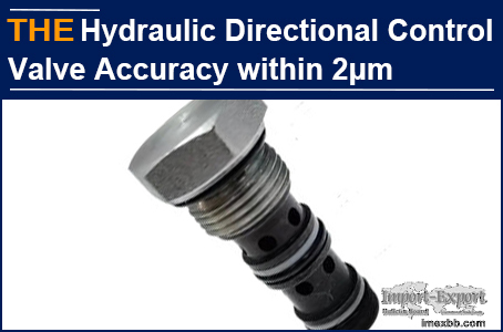 AAK Hydraulic Directional Control Valve Accuracy within 2μm