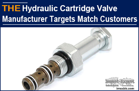 AAK Hydraulic Cartridge Valve Manufacturer Targets Suitable Match Customers
