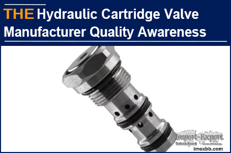 AAK Hydraulic Cartridge Valve Manufacturer Quality Awareness