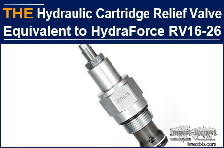 AAK Hydraulic Relief Valve Equivalent to HydraForce RV16-26