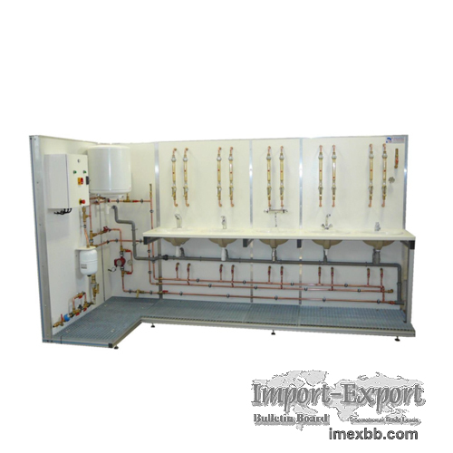 ZE4117 Pipe Installation Trainer Plumbing and Sanitation Trainer