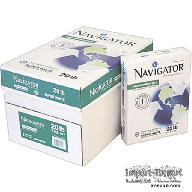 Affordable White Navigator A4 Copy Paper / Navigator A4 Paper Universal A4