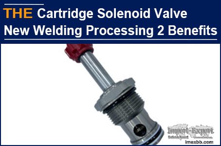 AAK Hydraulic Cartridge Solenoid Valve New Welding Process 2 Benefits