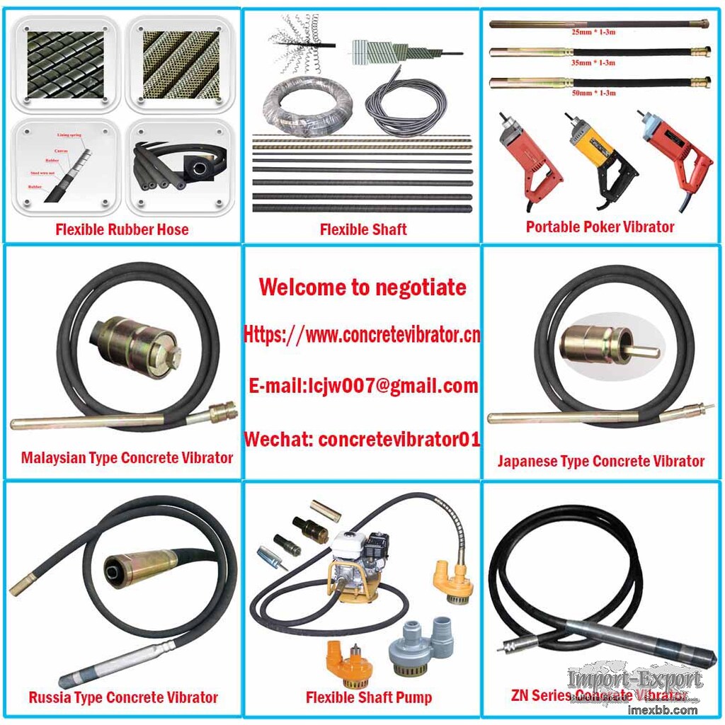 Various Concrete Vibrators
