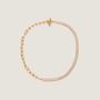 3104205 Zircon Chain Tbar Necklace