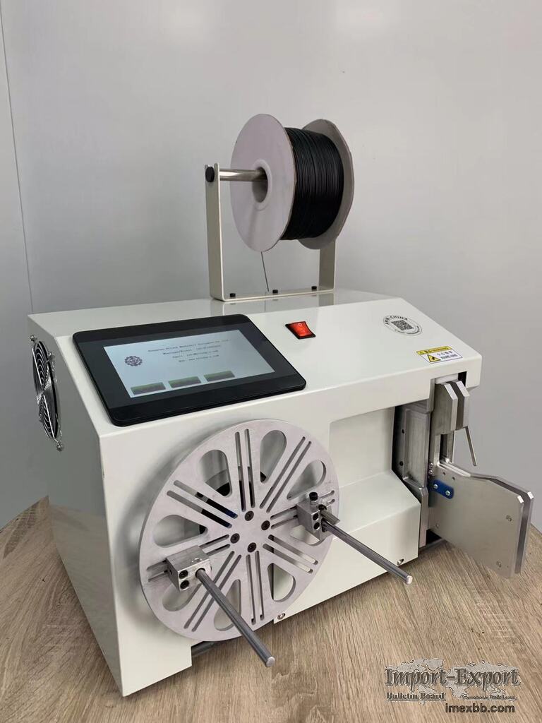 cable winding and bundling machine