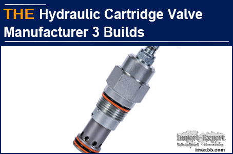 AAK Hydraulic Cartridge Valve Manufacturer 3 Builds for itself & customers
