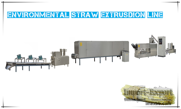 Degradable Straw Machine