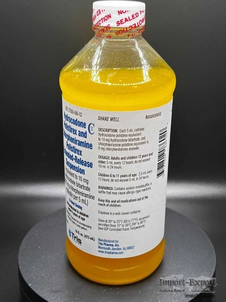 Tussionex Codeine Cough Syrup