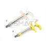 SA111 Plastic Steel Syringe Without Graduation(TPXPC)