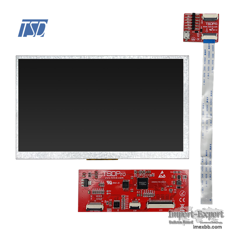 7'' LCD 12H angle wth UART interface 800x480 7 inch tft lcd screen module