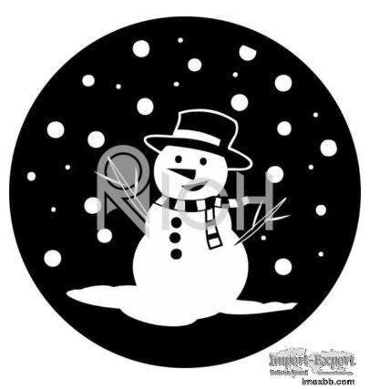 Snowman Gobo - Single Color Gobo