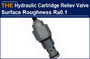 AAK Hydraulic Cartridge Relief Valve Surface Roughness Ra0.1