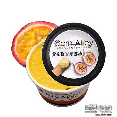 Passionfruit Sorbet - Corn Alley