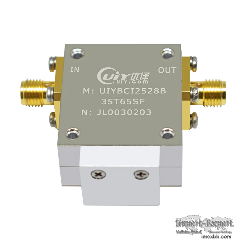 S C Band 3.5 to 6.5GHz Full Bandwidth RF Broadband Coaxial Isolators