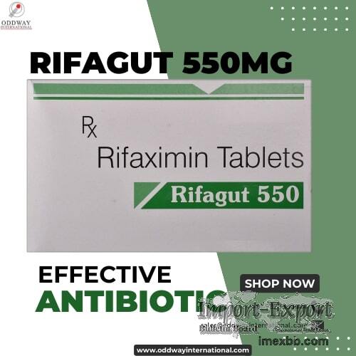 Rifaximin Brand Name Medicine: Rifagut 550mg Tablet