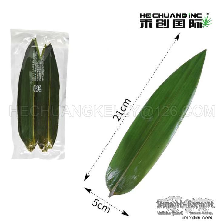 21cm in Length Bamboo Leaves for Sashimi