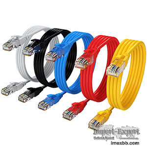 RJ45 Connector Cat6 Cable – Cat6e and Cat6 Internet Network Patch LAN Cable