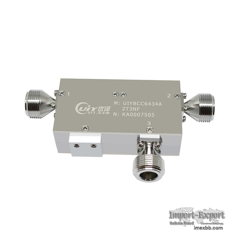 S Band 2.0 to 3.0GHz RF Broadband Coaxial Circulators High Isolation 36dB