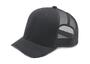 Short Bill Trucker Hats Black Blank Short Brim Baseball Mesh Cap