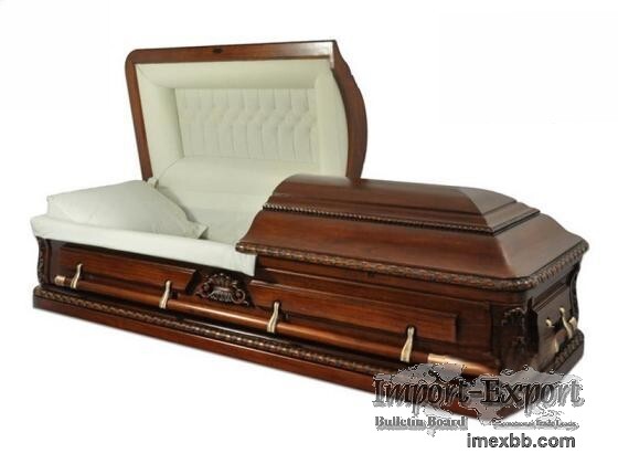 Supply of solid wood coffins