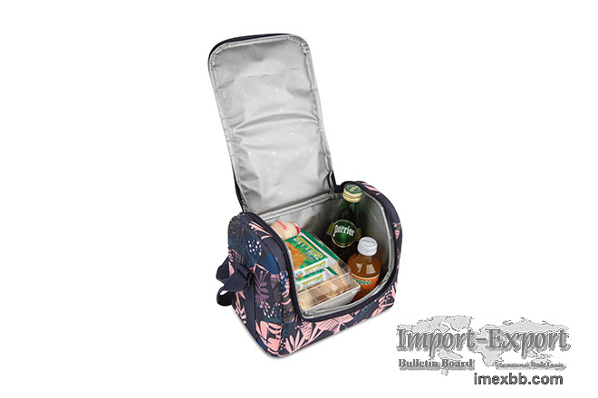Women's Medium Size Printed Cross Body Lunch Bag Pattern Floral Gox Bag