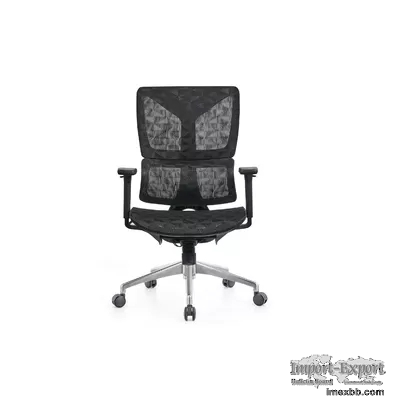 Swivel Tilt Mesh Seat Office Chair Flex Moon Mesh Operator Chair For Soothi