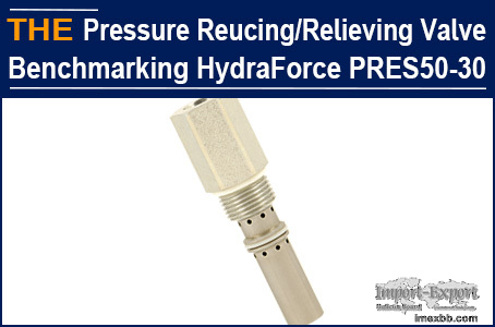 AAK Pressure Reducing Cartridge Valve Benchmarking HydraForce PRES50-30