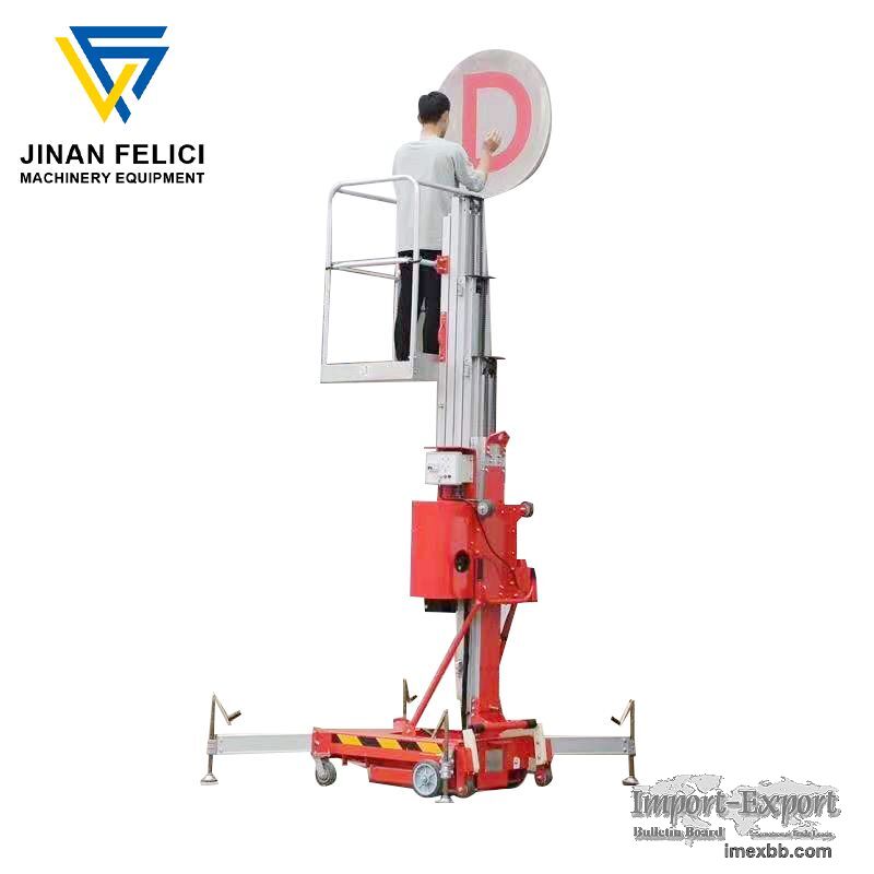 Single Mast Aerial Working Platform