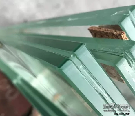 4mm 5mm 6mm Tempered Over Laminated Glass Curved Decorative Safety Glass Fo