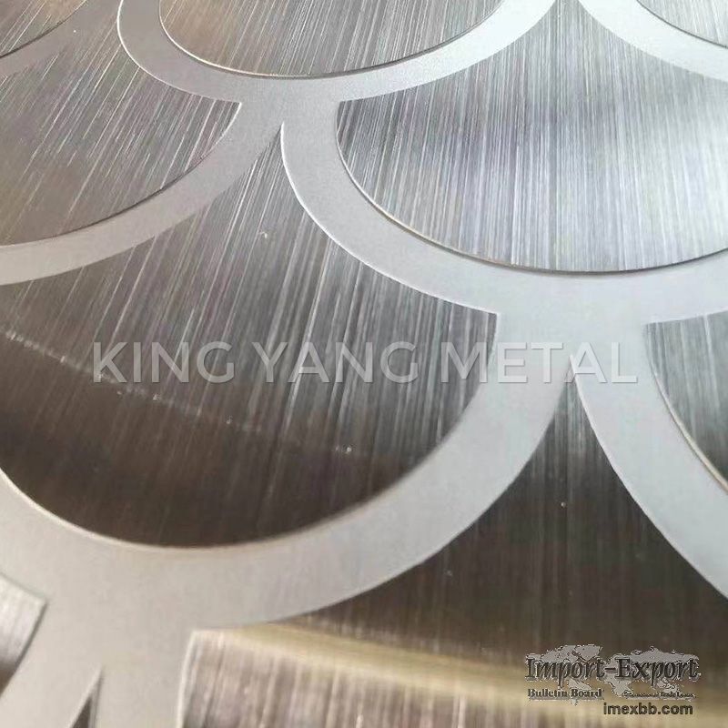 Stainless Steel Sheet with Etched Finish
