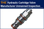 AAK Hydraulic Cartridge Valve Manufacturer Unmanned Inspection Process