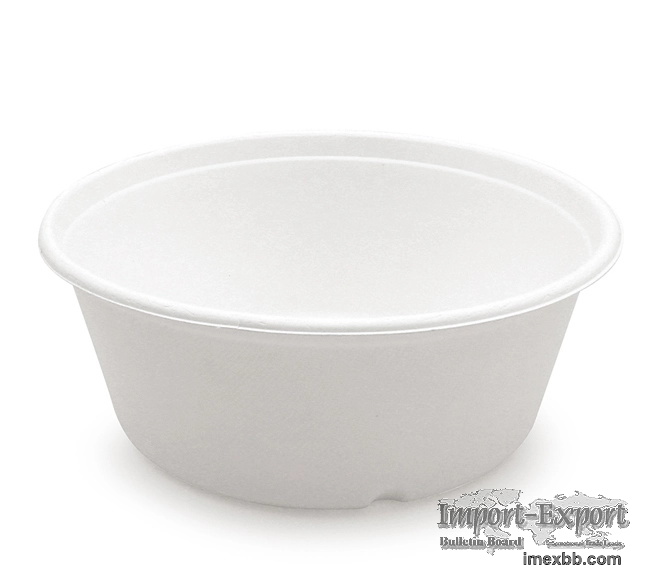 1500 ml Durable Biodegradable Organic Takeaway Freezer Safe Natural Fiber E