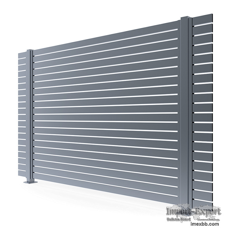 Aluminum Slat Fencing